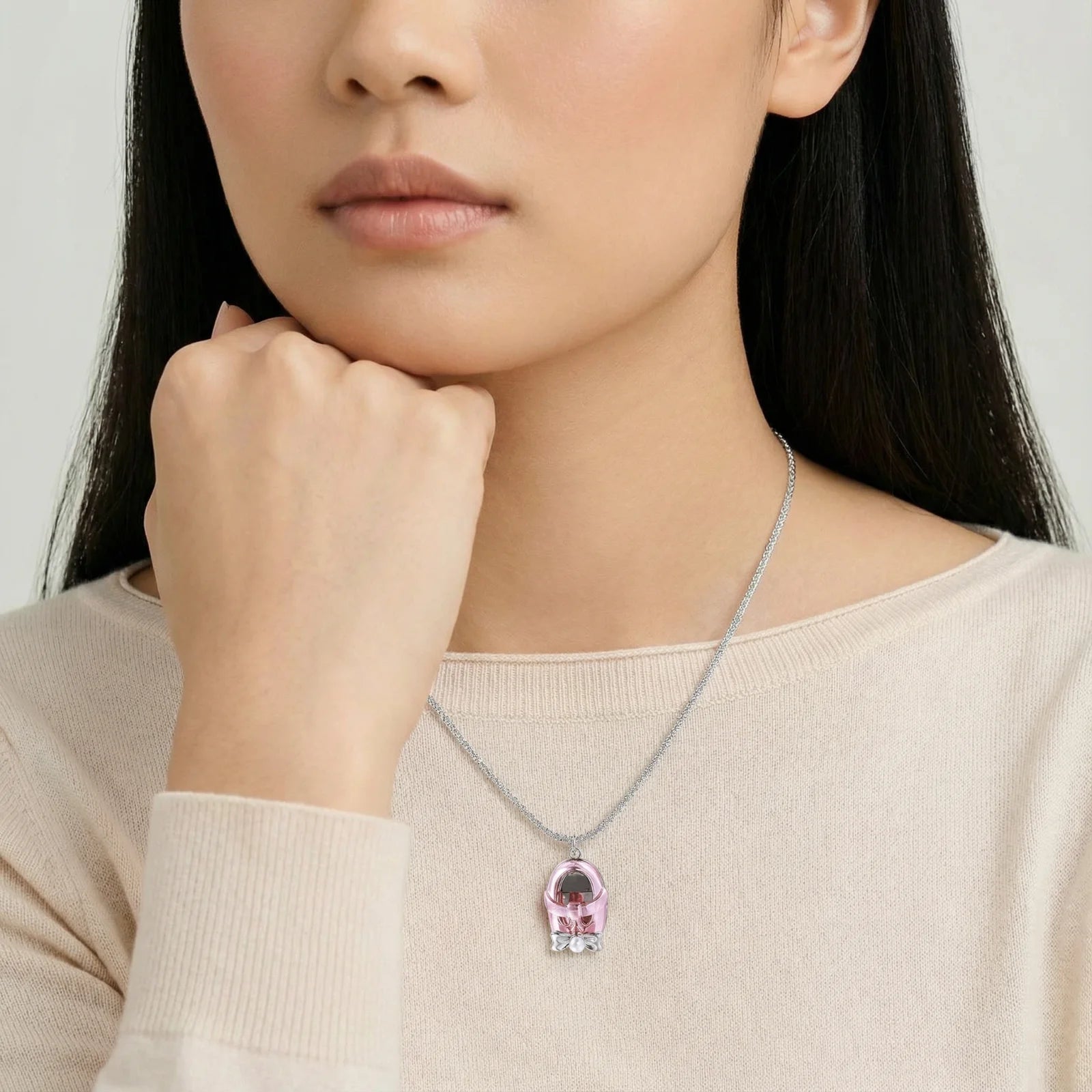 Vintage Perfume Bottle Necklace