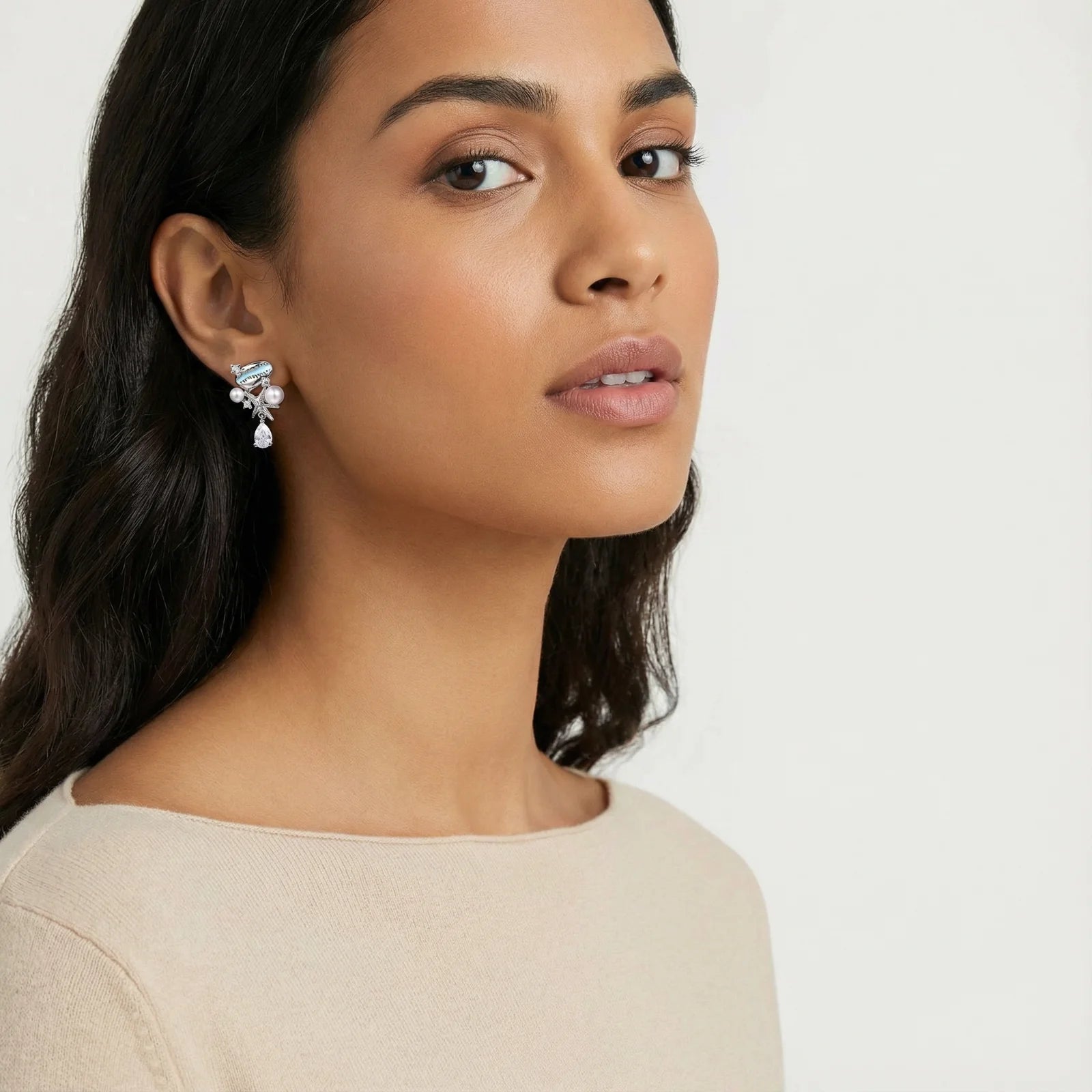 Ocean Dreams Drop Earrings