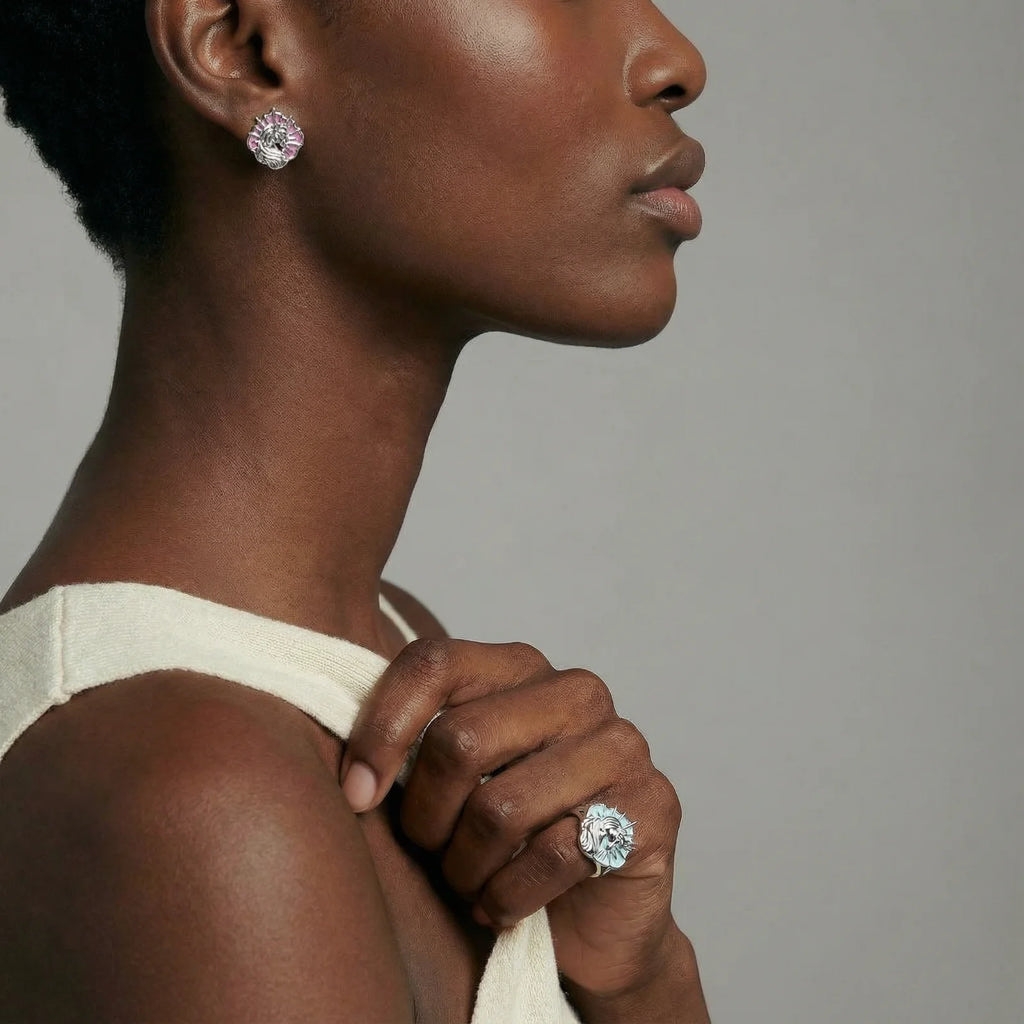 Mystic Unicorn Studs